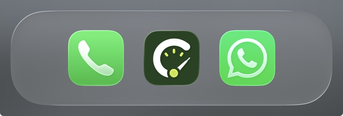 CareReta icon added to the iPhone home screen
